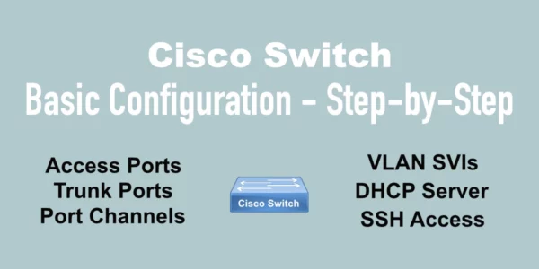 Cisco Switch Configuration (Step by Step) - Featured Image