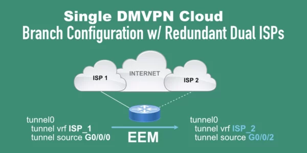 DMVPN Spoke Configuration with Redundant Dual ISPs - Featured Image
