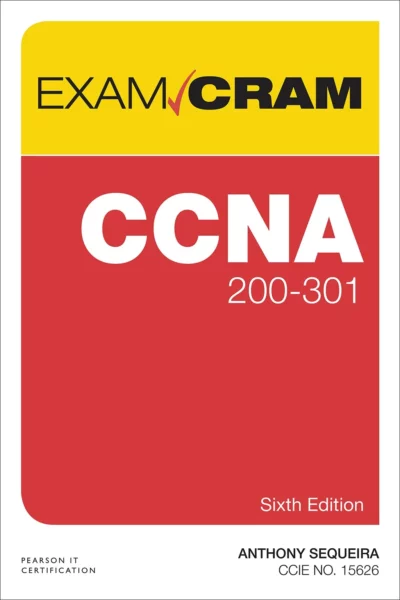 CCNA 200-301 Exam Cram, 6th Edition - Book Cover
