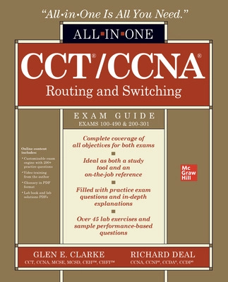 CCT/CCNA Routing and Switching All-in-One Exam Guide - Book Cover